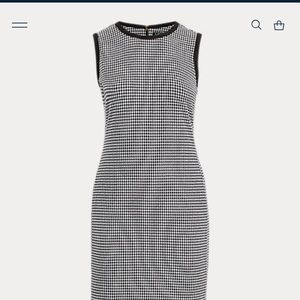 Lauren by Ralph Lauren - Houndstooth Sheath Dress